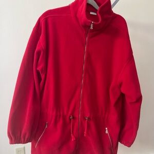 Bogner Vibrant Red Fleece Jacket